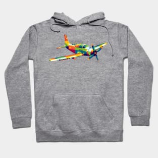 A-1 Skyraider Aircraft Hoodie